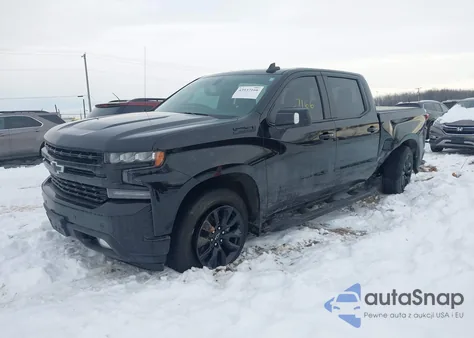 2022 Chevrolet Silverado 1500 Ltd 4Wd Short Bed Rst из США, поврежденный, VIN 3GCUYEED2NG109713